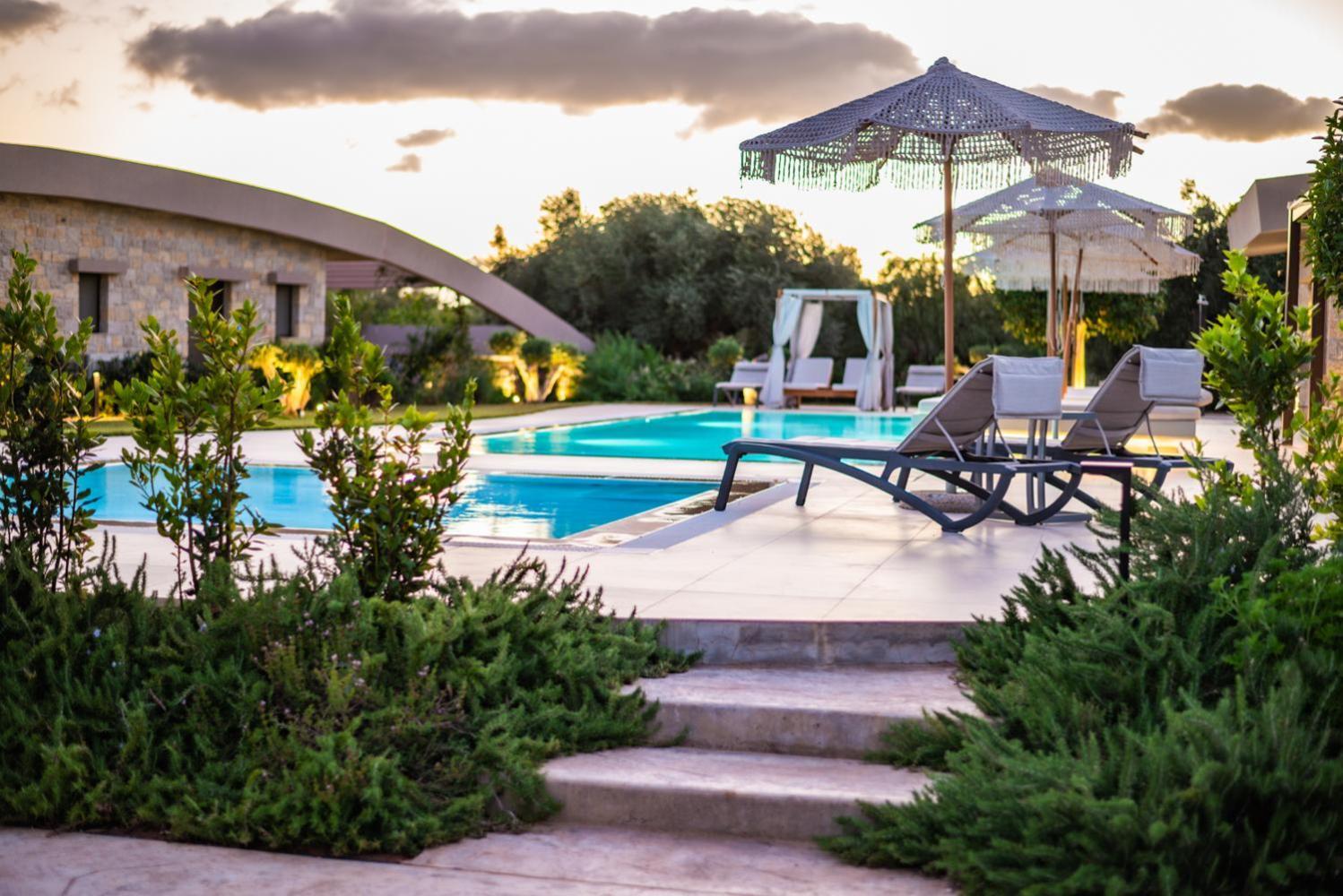 Nestor Luxury Villas Romanos  Exterior photo