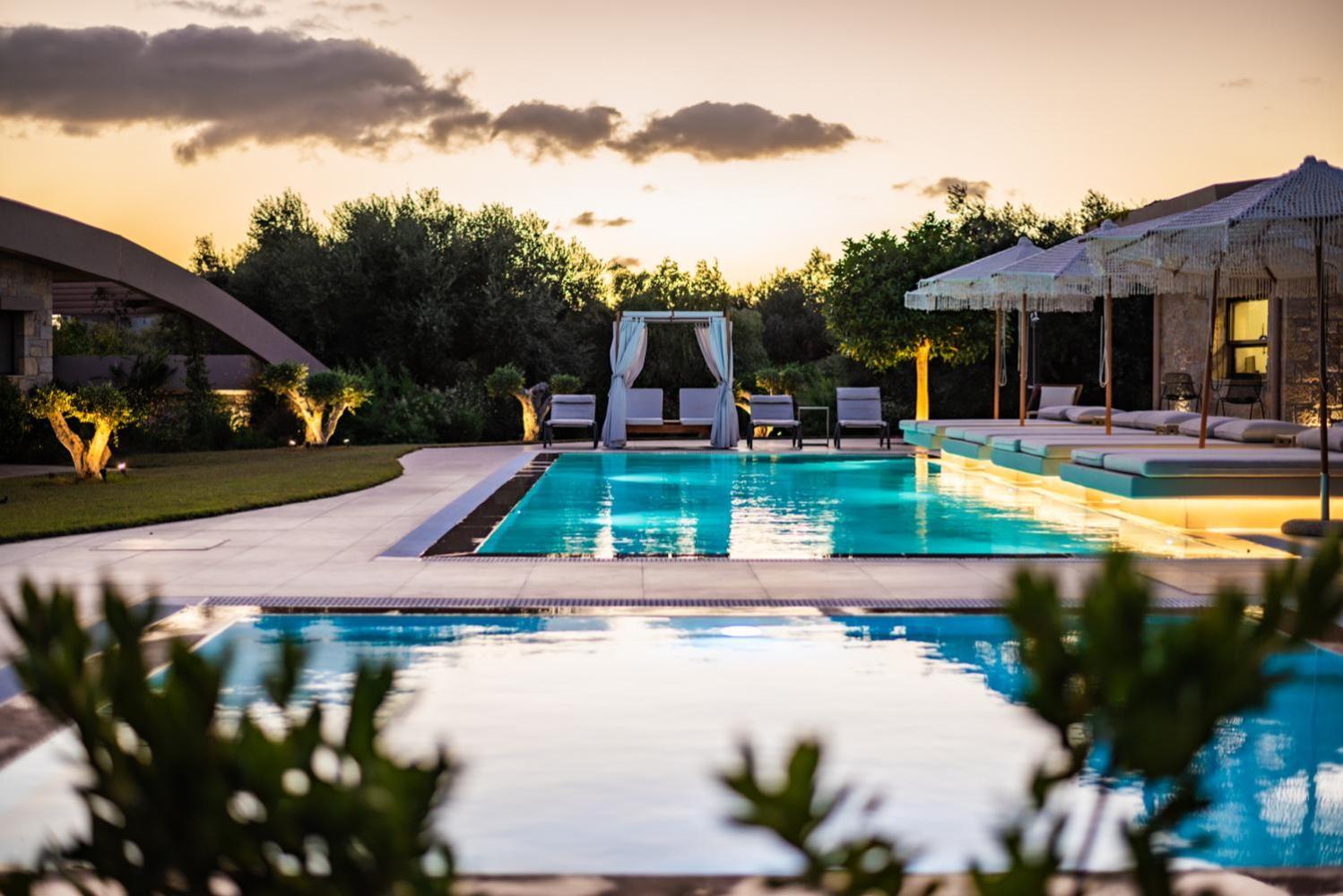 Nestor Luxury Villas Romanos  Exterior photo
