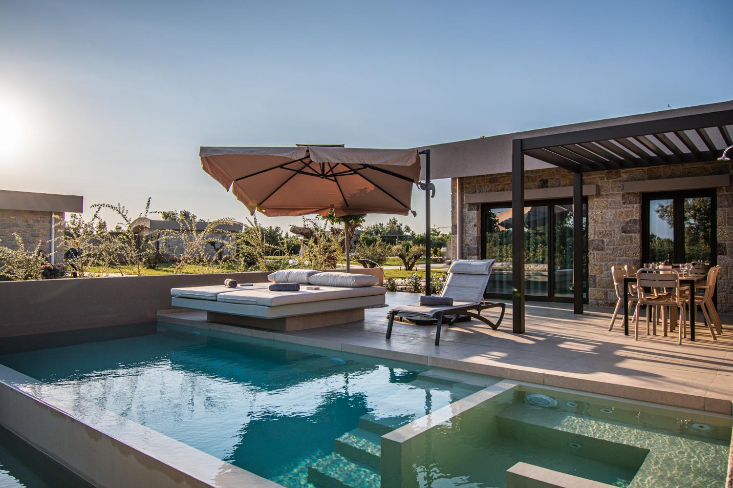 Nestor Luxury Villas Romanos  Exterior photo